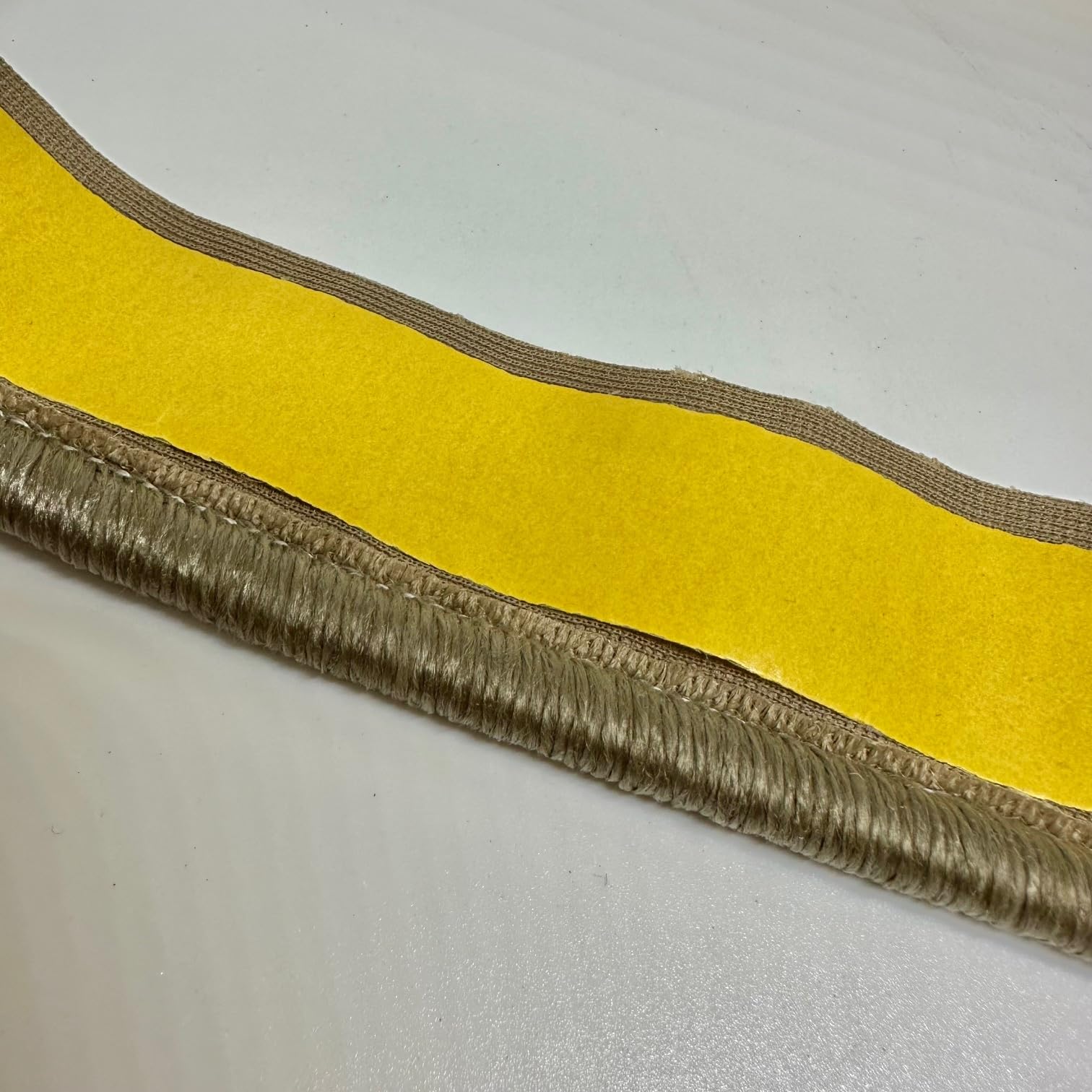 Instabind Carpet Binding Tape - Self-Adhesive Synthetic Serge Edge Binding for Area Rugs (54 Feet, Beige) | Durable Finishing & Trim Solution for Home Decor, DIY Projects & Rug Repair