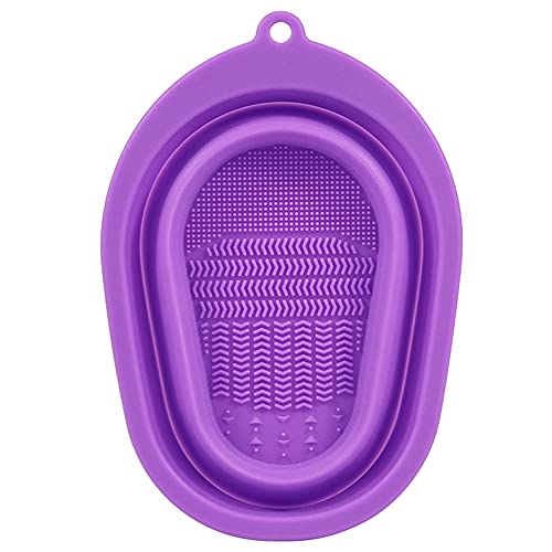 Ardorlove Silicone Cosmetic Brush Cleaner Mat - Foldable Makeup Brush Cleaning Tool for Quick & Easy Washing | Perfect for Home, Salon & Travel Use