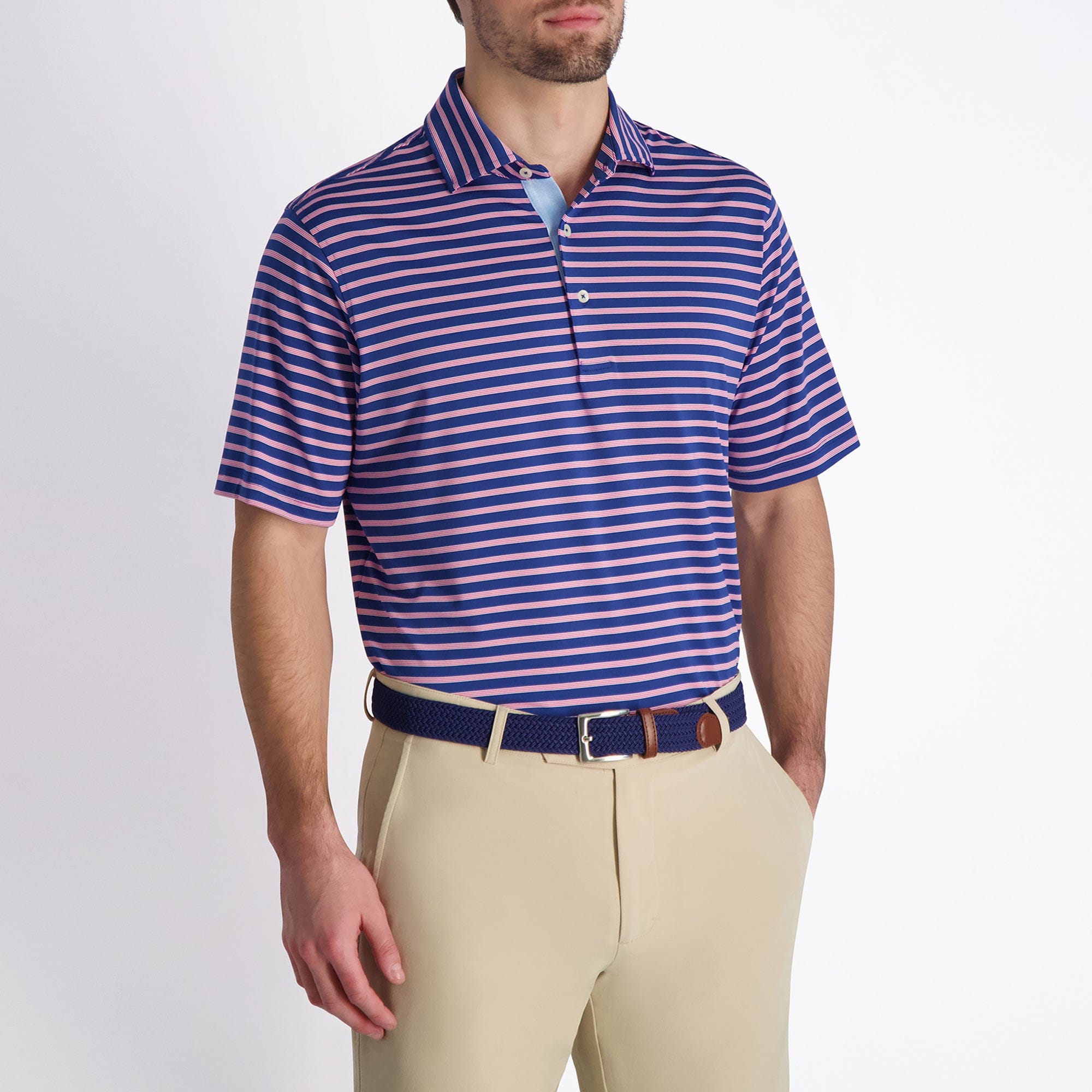 Daniel Striped Shirt for Men - Trendy Casual Button-Up Shirt with Striped Pattern - Perfect for Office, Date Night & Weekend Outfits