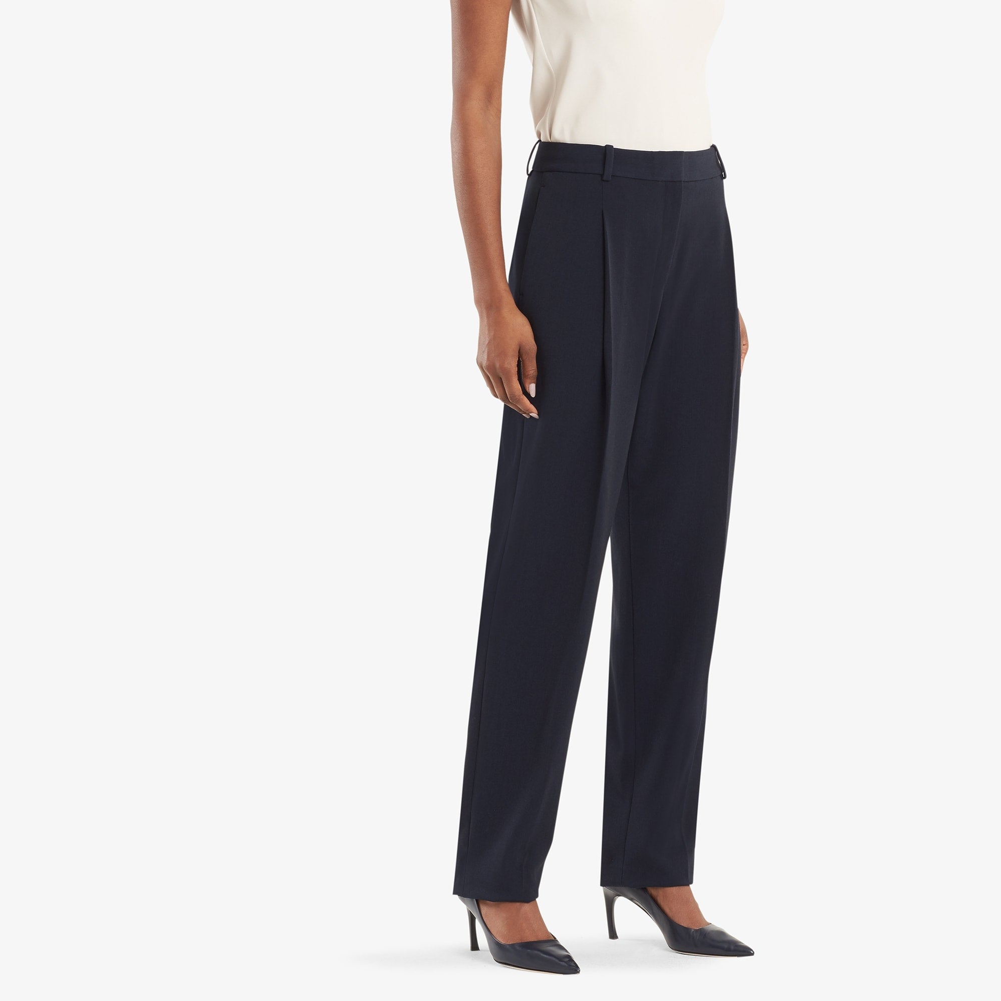 Elliott Trouser Light Twill Pants for Men - Classic Navy Blue Chino Style | Perfect for Business Casual & Office Wear