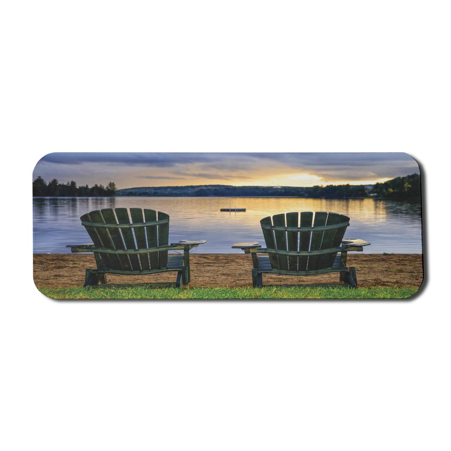 Ambesonne Non-Slip Rubber Mouse Pad - Large 31