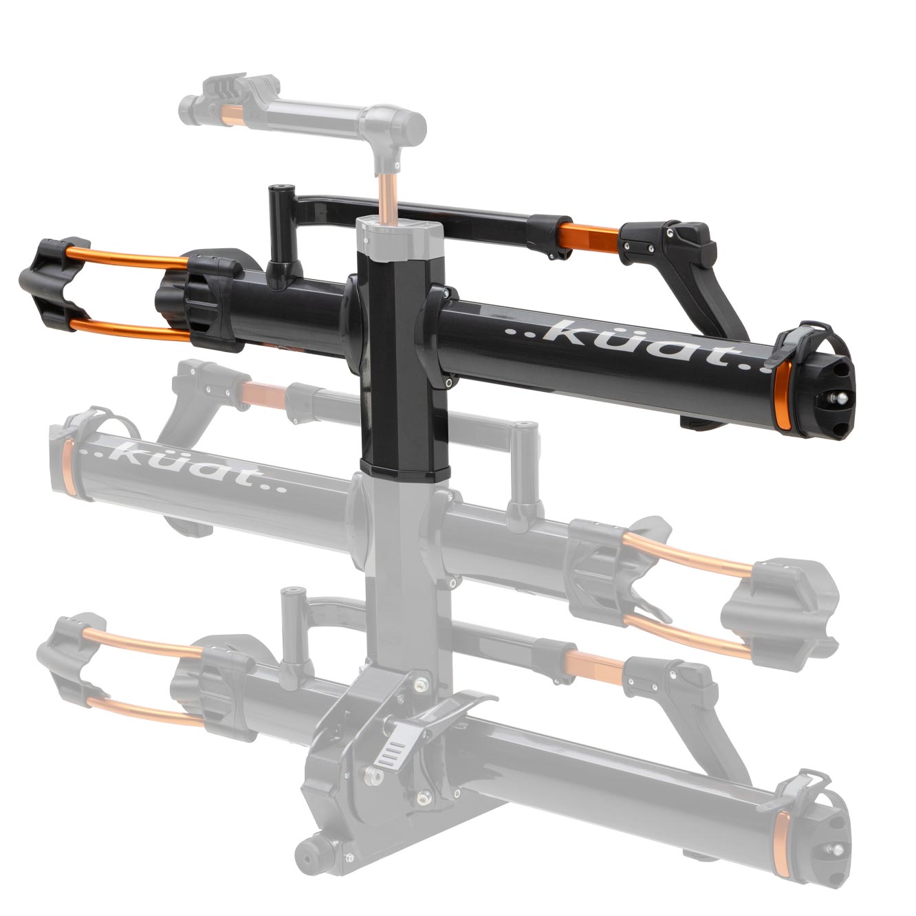 Kuat NV 2.0 1-Bike Hitch Mount Rack for Cars & SUVs - Heavy Duty Bike Carrier for Secure Transport on Road Trips & Adventures