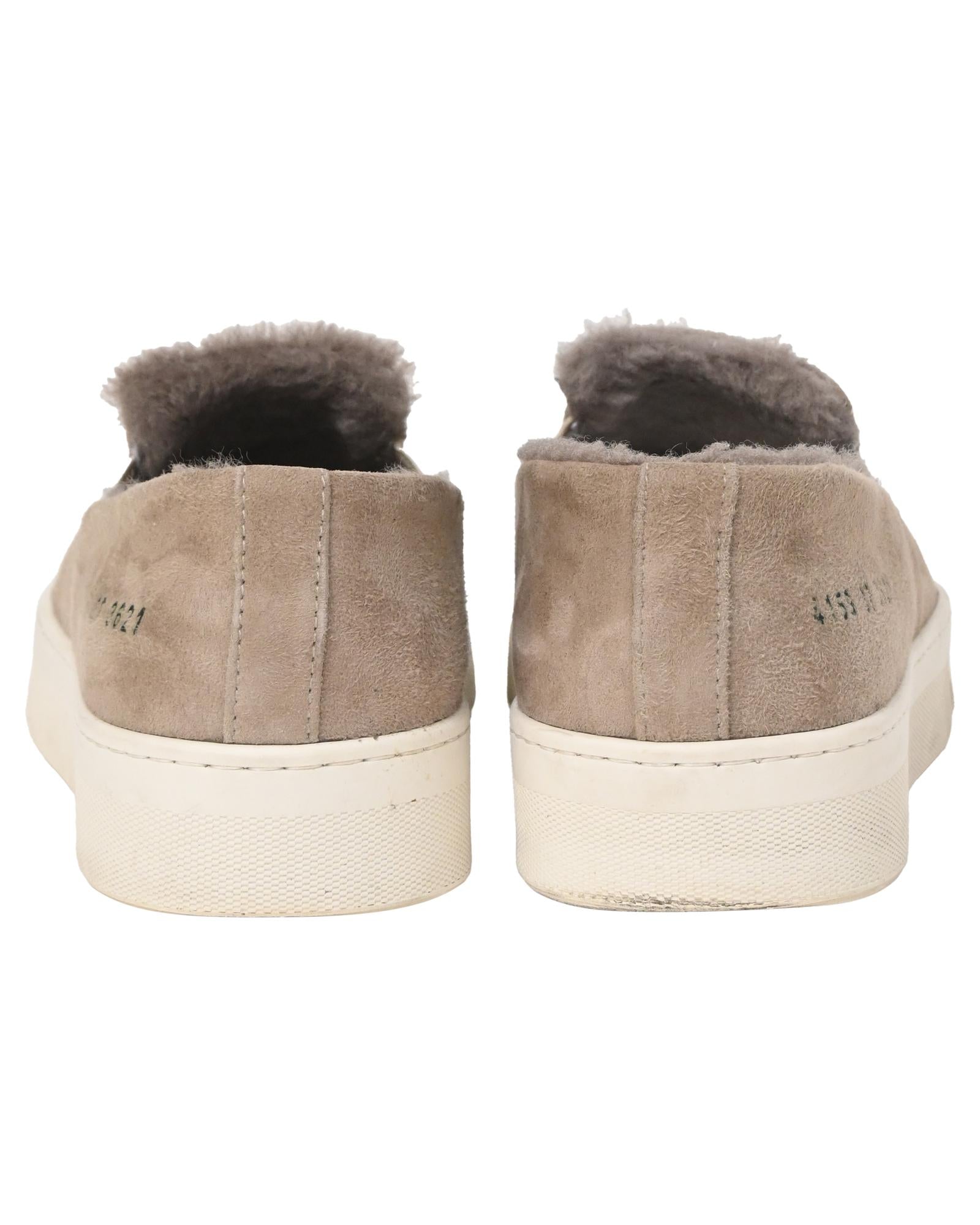 Achilles Shearling Slip-On Sneakers - Cozy Winter Shoes for Men & Women | Indoor & Outdoor Comfort | Perfect for Casual Wear, Travel, and Cold Weather
