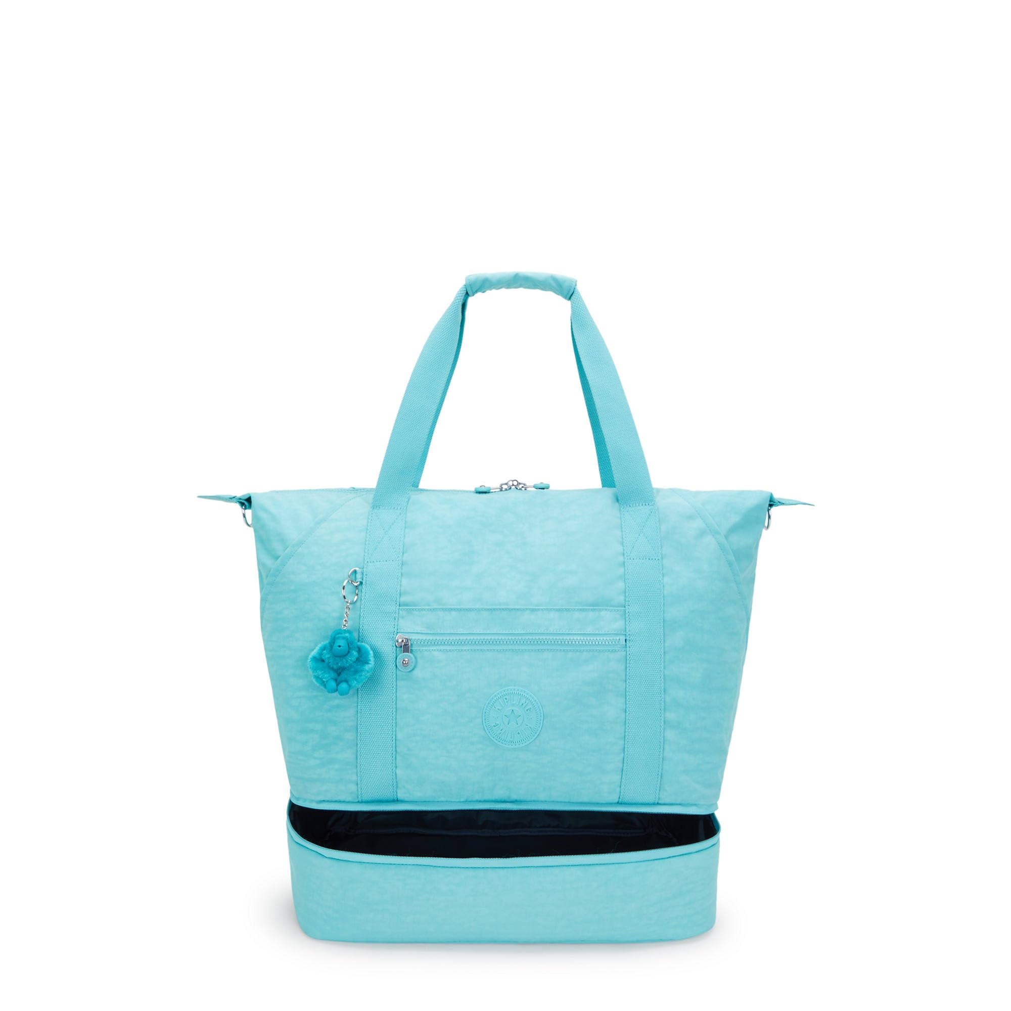 Kipling Art M Weekender Tote Bag for Women - Lightweight Travel Carry On Bag with Multiple Pockets, Water Resistant (Perfect for Weekend Trips, Gym, Work & Airplane)