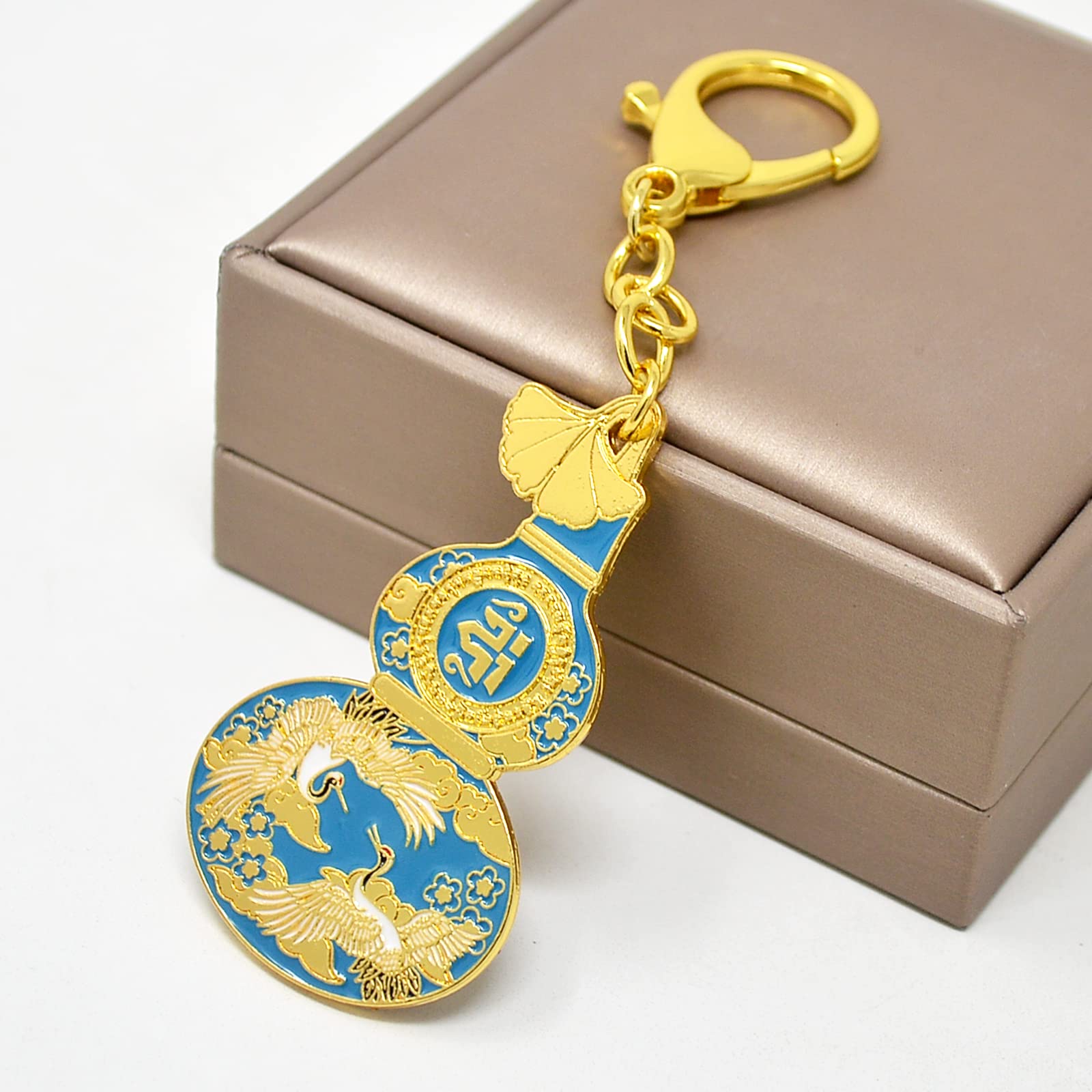 Feng Shui Health Protection Amulet Keychain W4949 - Bring Good Luck & Positive Energy for Home, Office & Travel