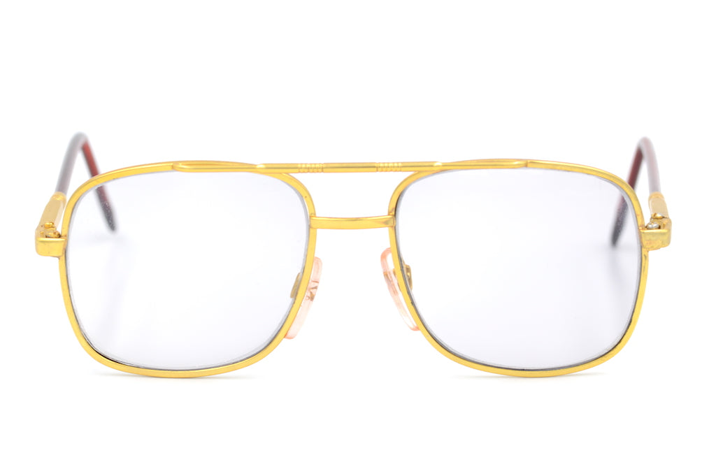 Reactolite Gold Aviator Sunglasses - Polarized UV Protection Retro Pilot Shades for Men & Women - Perfect for Driving, Travel, and Outdoor Activities