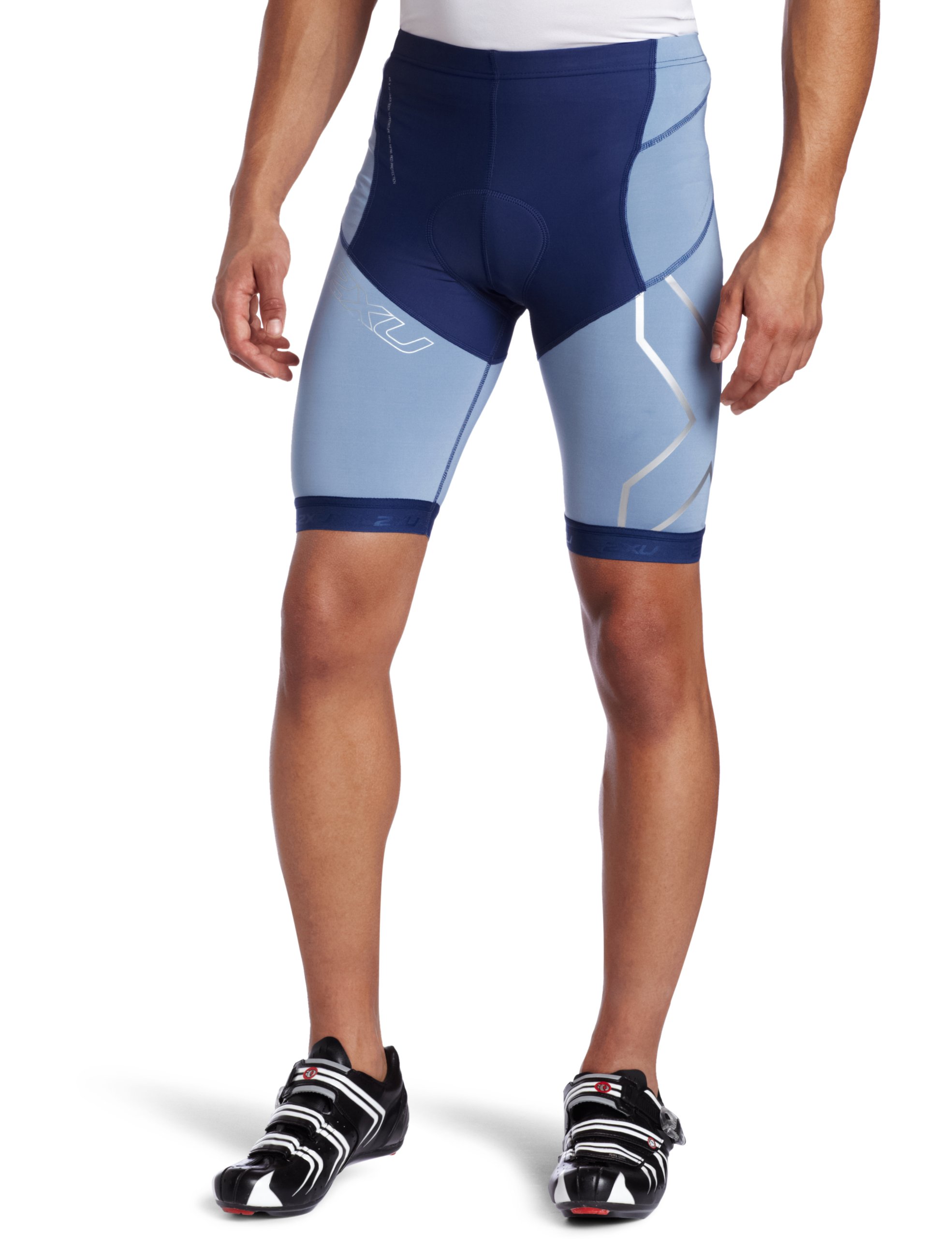 2XU Men's Compression Tri Shorts - High-Performance Triathlon & Cycling Shorts for Men - Moisture-Wicking & Muscle Support - Ideal for Running, Training & Endurance Sports