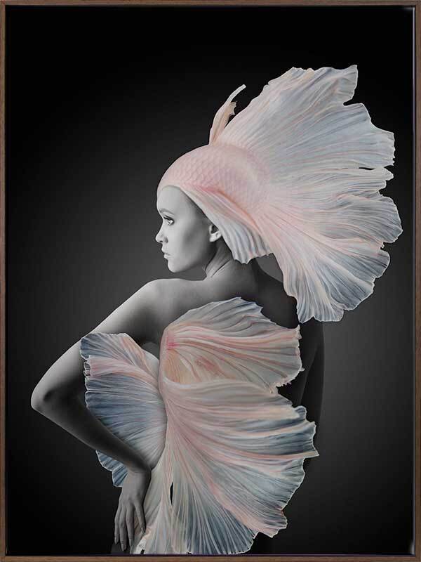 Enki Canvas Art Print - High-Quality Wall Decor for Living Room, Bedroom & Office | Modern Abstract Painting for Home & Office Decor