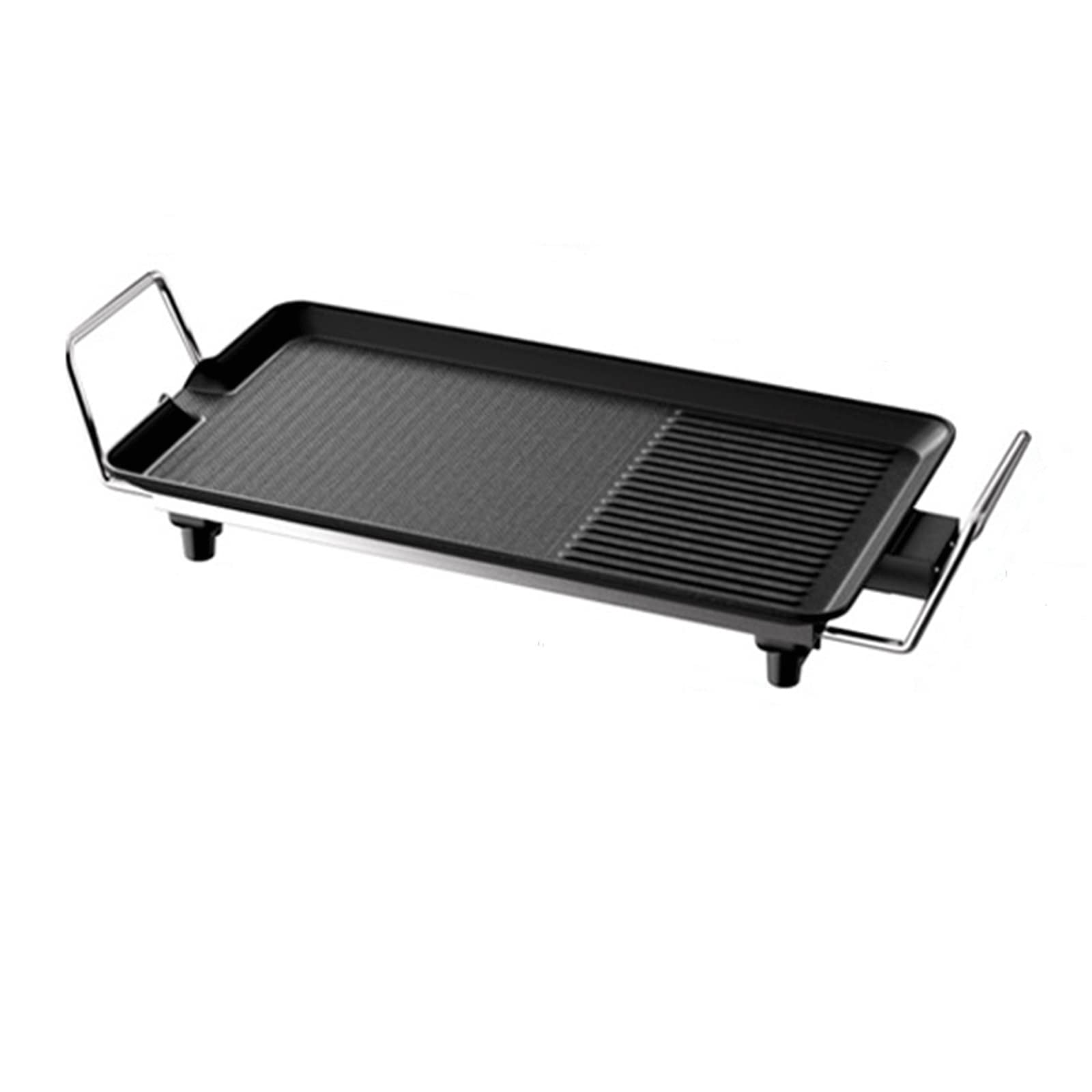 **LRFUQI 1500W Electric Indoor Grill – Portable Smokeless Tabletop Grill for Steak, Seafood, Pancakes & Cheese – Easy to Clean Non-Stick Surface – Perfect for Family Dinners (4-10 People) – X-Large Size – Ideal for Home, Camping & Small Gatherings**