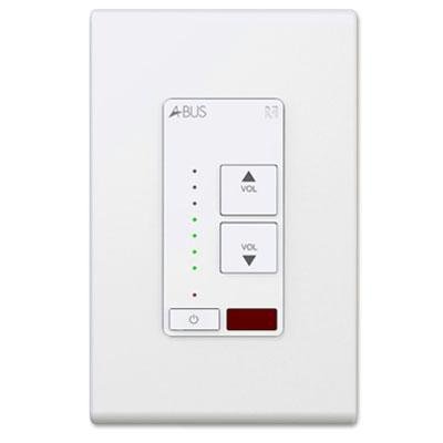 Russound A-K4 Amplified Keypad - White (Open Box) | Multi-Room Audio Control System for Home & Office