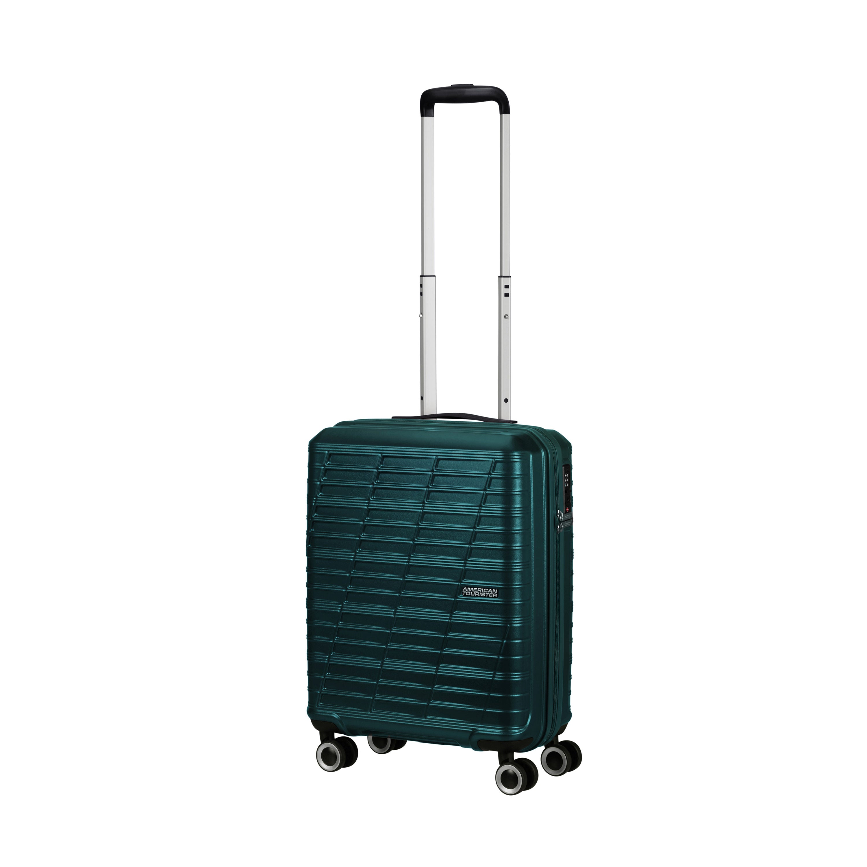 American Tourister Surftime Spinner Carry On Luggage - Lightweight Expandable Suitcase for Travel, Business & Vacation - 20
