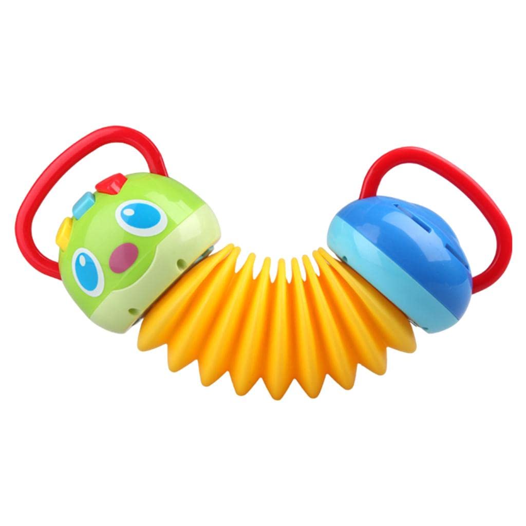 Tachiuwa Cartoon Kids Accordion Toy - Musical Instrument for Preschool Learning & Early Childhood Development - Perfect for Playtime, Music Education & Toddler Sensory Exploration