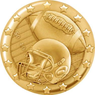 Football Team Trading Pins - Gold Crown Awards for Players & Collectors - Perfect for Sports Events & Gifts