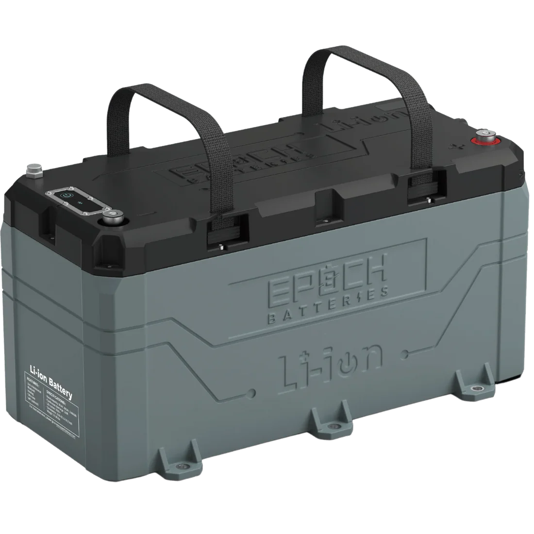 Epoch Batteries 36V 100Ah LiFePO4 Lithium Iron Phosphate Battery - Perfect for Solar Power Systems, RVs, Marine & Off-Grid Applications