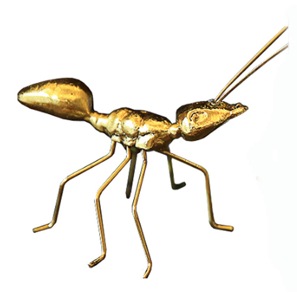 East Majik Ant Figurines - Cute Miniature Ant Decor for Home, Office Desk & Shelf Display | Perfect for Farmhouse, Garden Theme Decorations & Gift Ideas