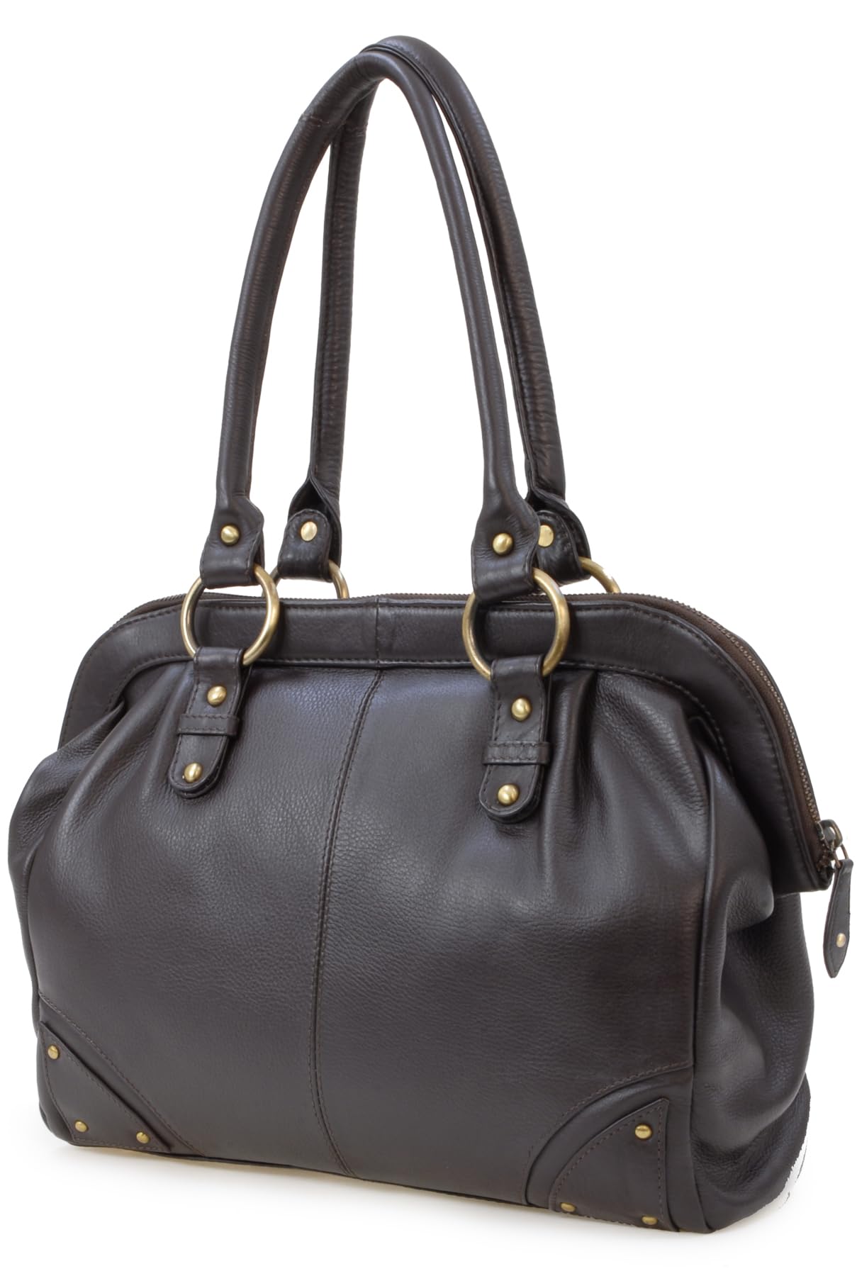 Stylish Large Leather Shoulder Bag for Women - Professional Work Tote & Doctor Bag - Catwalk Collection Handbags - Perfect for Office, Business Meetings & Daily Commute