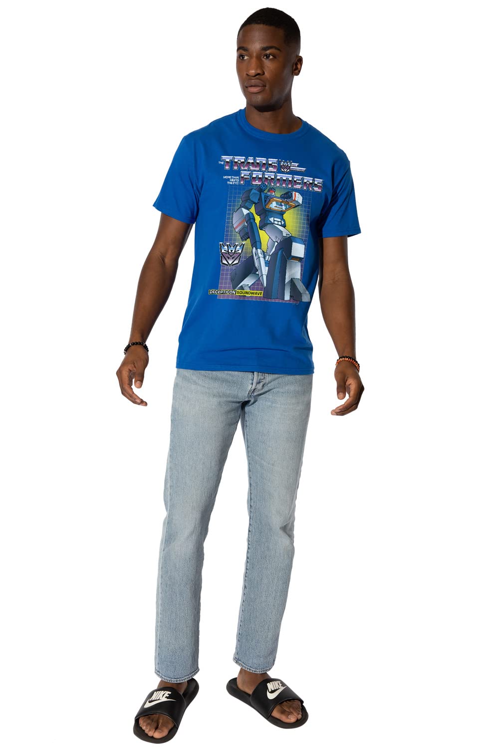 Official Transformers Soundwave Men's Short Sleeve T-Shirt - Licensed Collectible Tee for Fans, Cosplay & Casual Wear