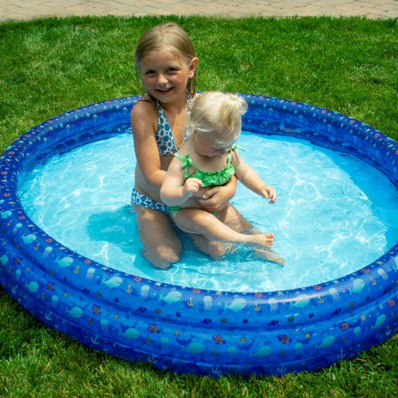 Best 3-Ring Inflatable Pool for Kids & Adults - Durable Swimline Family Pool for Backyard, Garden & Summer Fun - Perfect for Swimming, Relaxing & Outdoor Parties