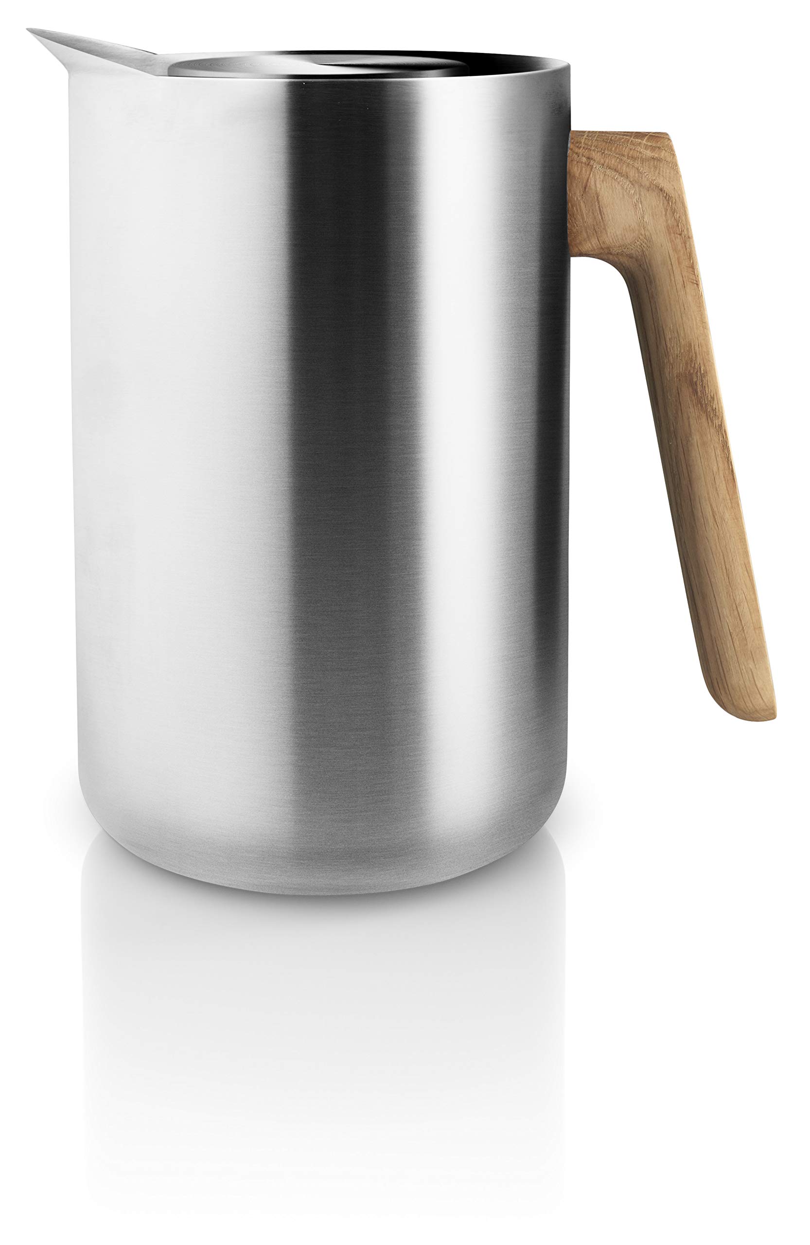 Premium 1.0L Stainless Steel Vacuum Insulated Jug - Nordic Kitchen Design for Hot & Cold Beverages - Perfect for Coffee, Tea, Outdoor Picnics & Office Use