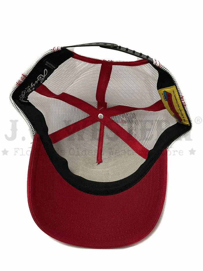 Larry Mahan MCBCLGGN El Gallo Mesh Back Baseball Cap - Green for Outdoor Sports & Casual Wear
