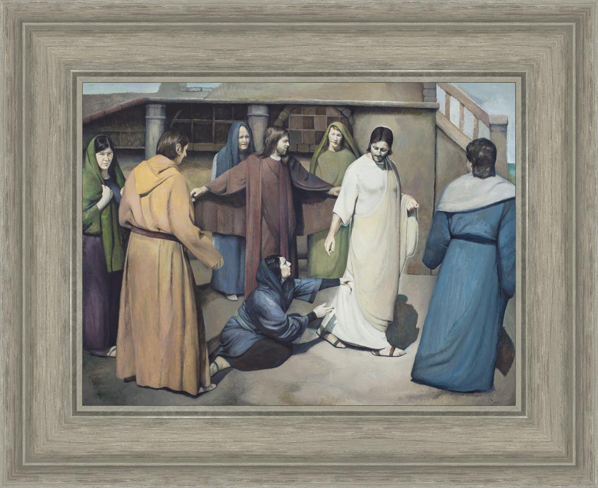 Jesus Healed the Sick by Touching His Garment - Biblical Story for Sunday School Lessons & Christian Faith Inspiration