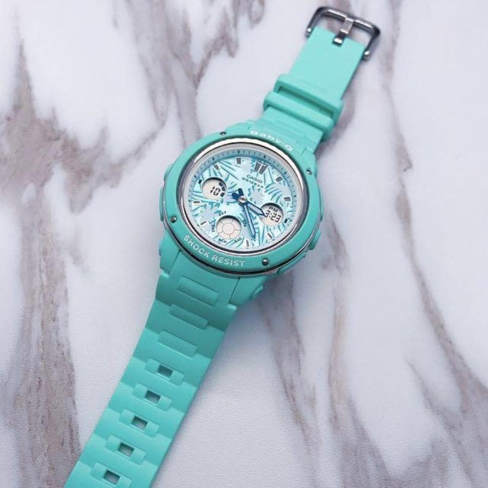 CASIO BABY-G BGA-150F-3ADR Women's Digital Sport Watch with Shock Resistance & LED Light - Perfect for Running, Swimming & Outdoor Activities