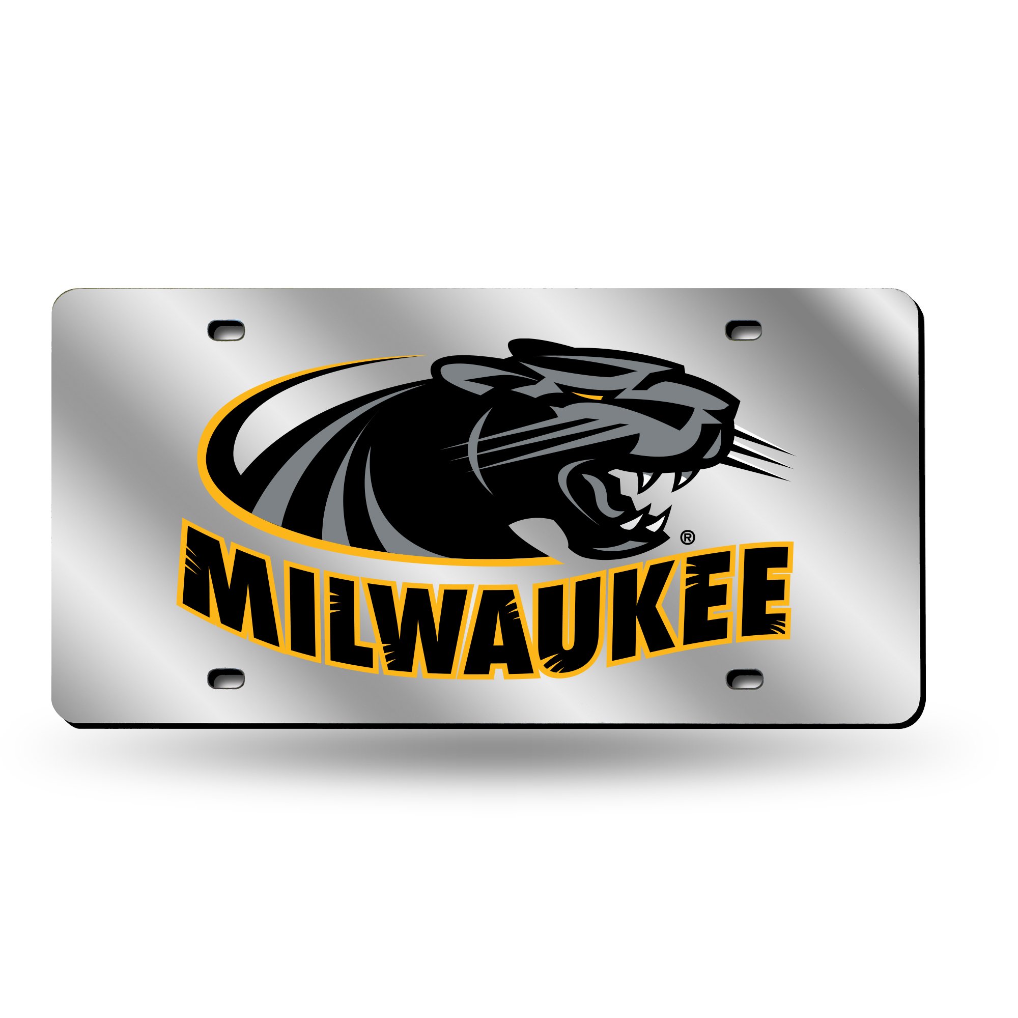 NCAA Unisex Laser Inlaid Metal License Plate Tag - Custom Car Accessories for Sports Fans, Alumni & Collectors - Perfect for Tailgating, Game Day Decor & Vehicle Personalization