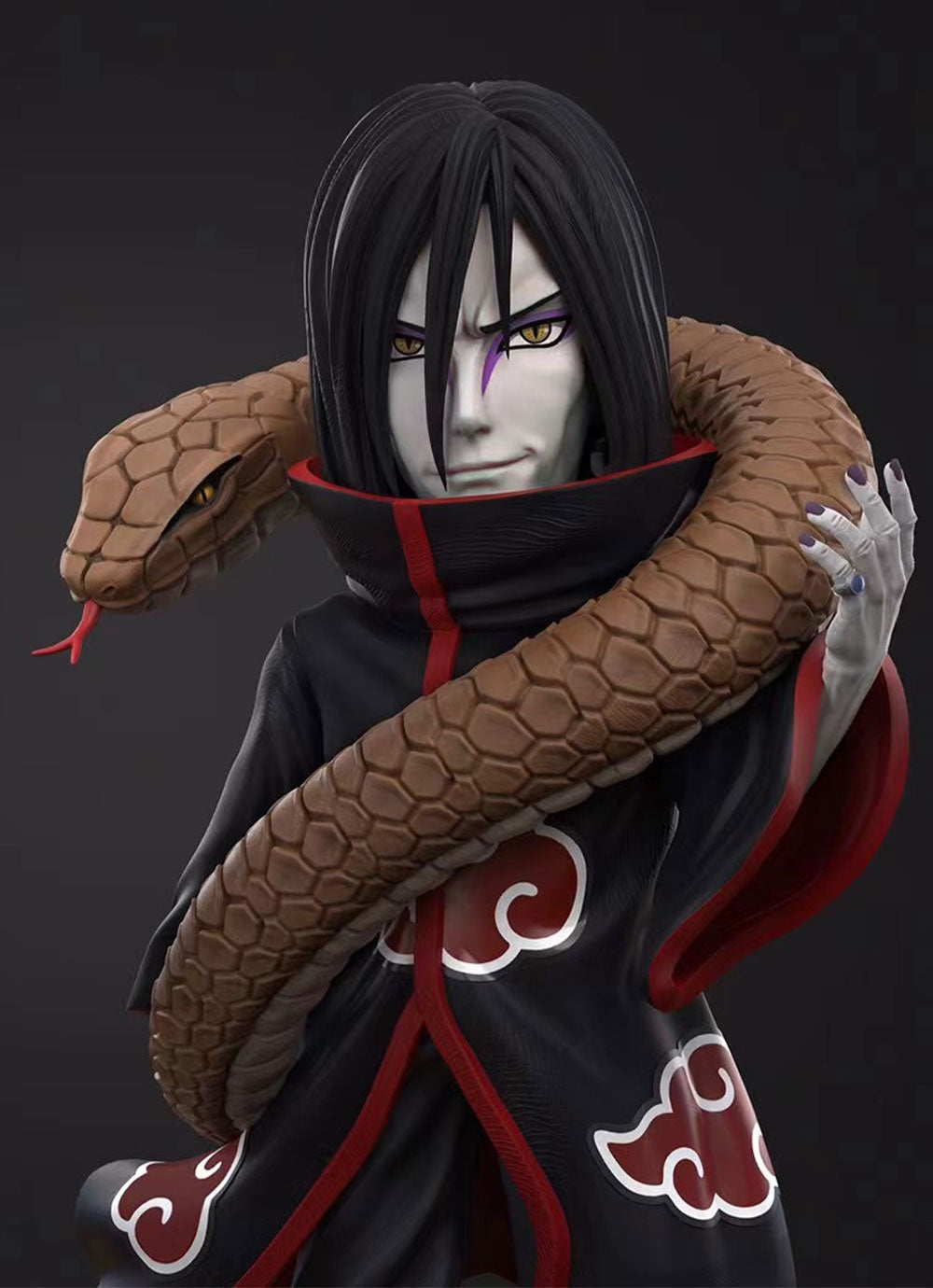 Power Studio Orochimaru Anime Action Figure - Collectible Naruto Character Model for Fans & Decor