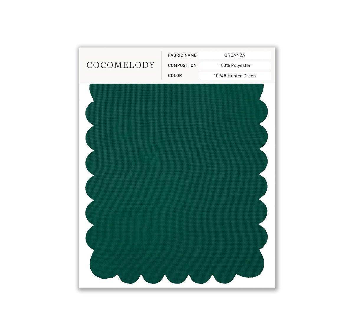 Premium Organza Fabric Swatch - Single Color SWOR16006 | Wedding Decor, Bridal Veils & DIY Craft Projects