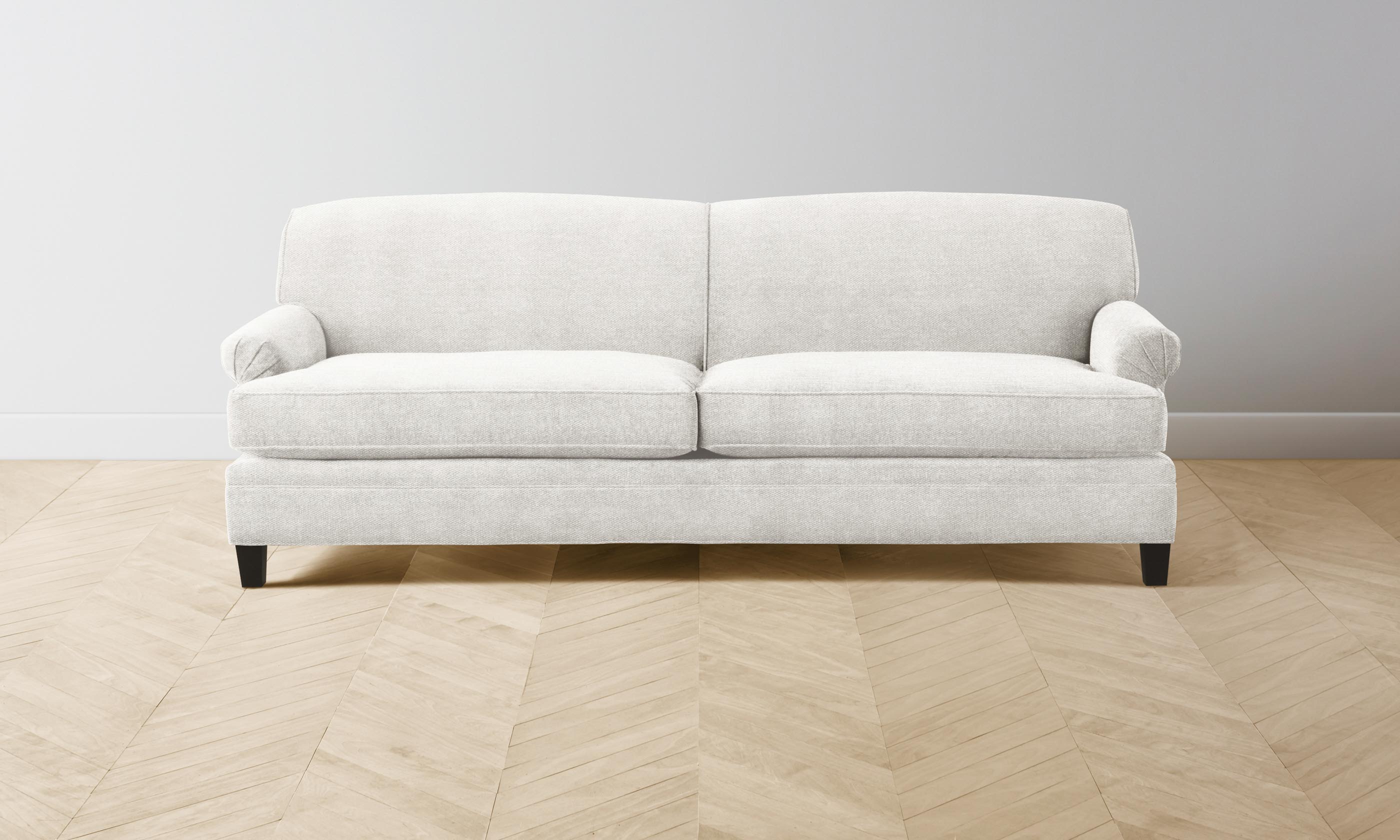 Carmine Sofa - Premium Performance Woven Chenille Fabric Upholstered Couch for Living Room, Lounge & Home Decor | Comfortable Modern Sectional Sofa for Family Gatherings & Relaxation