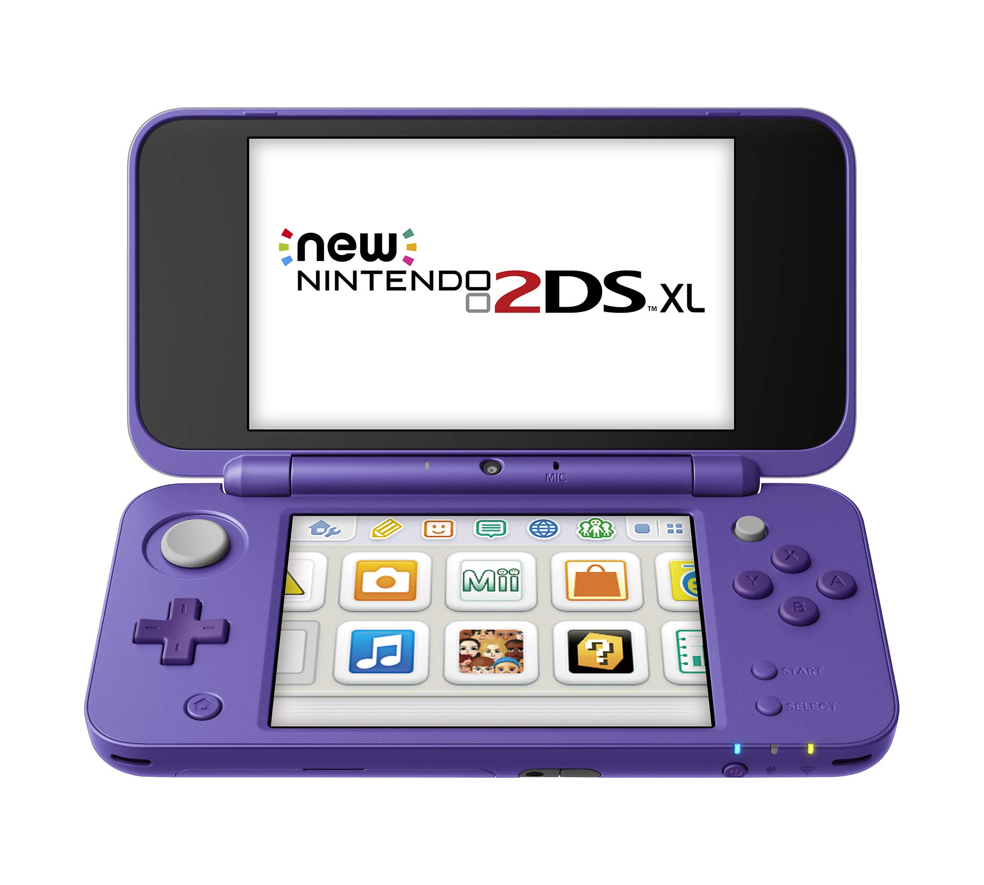 Refurbished Nintendo 2DS XL Handheld Console - Purple & Silver Edition | Portable Gaming System for Kids & Adults | Perfect for Travel, Commuting & Home Entertainment