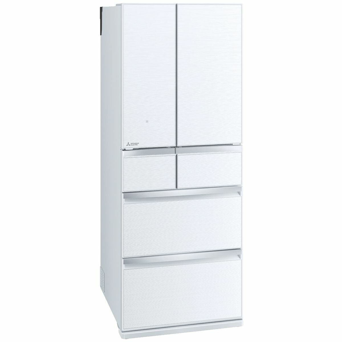 Mitsubishi Electric 470L Multi-Drawer Refrigerator MR-WX470F-W - Energy Efficient Stainless Steel Fridge for Kitchen, Office, or Commercial Use