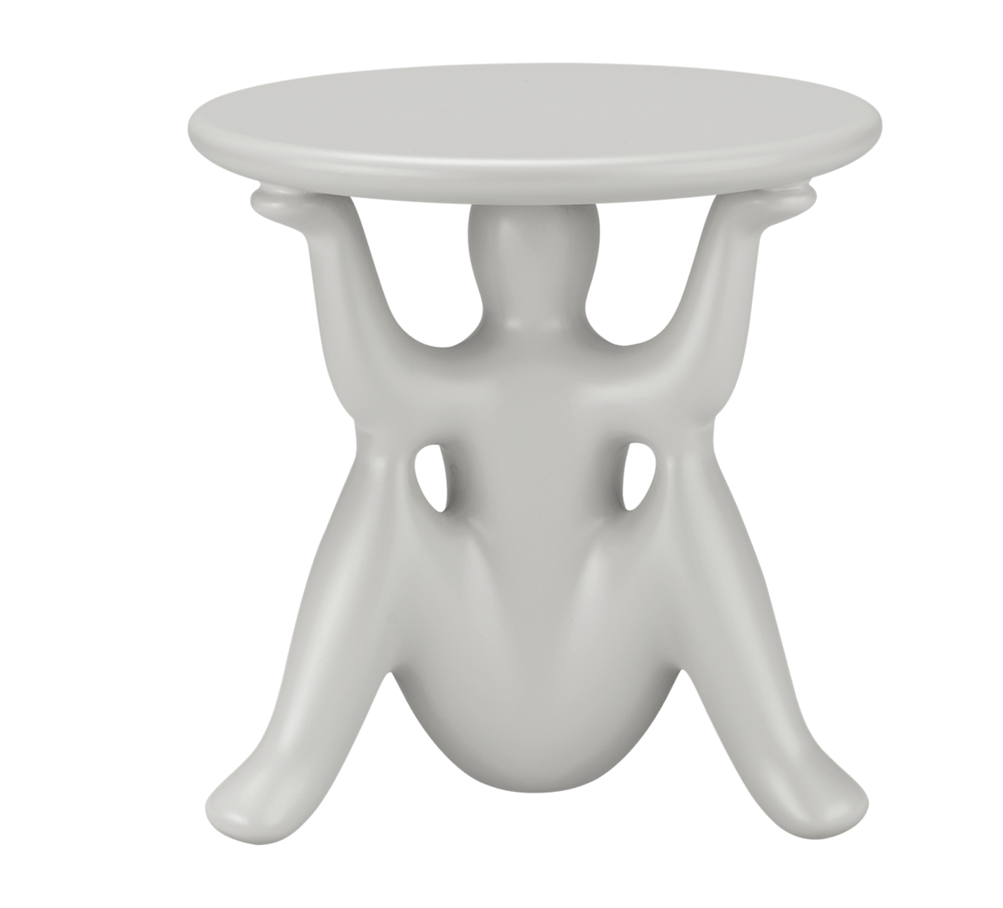 Qeeboo Helpyourself Modern Side Table - Stylish End Table for Living Room, Bedroom & Office - Perfect for Coffee, Books & Decor