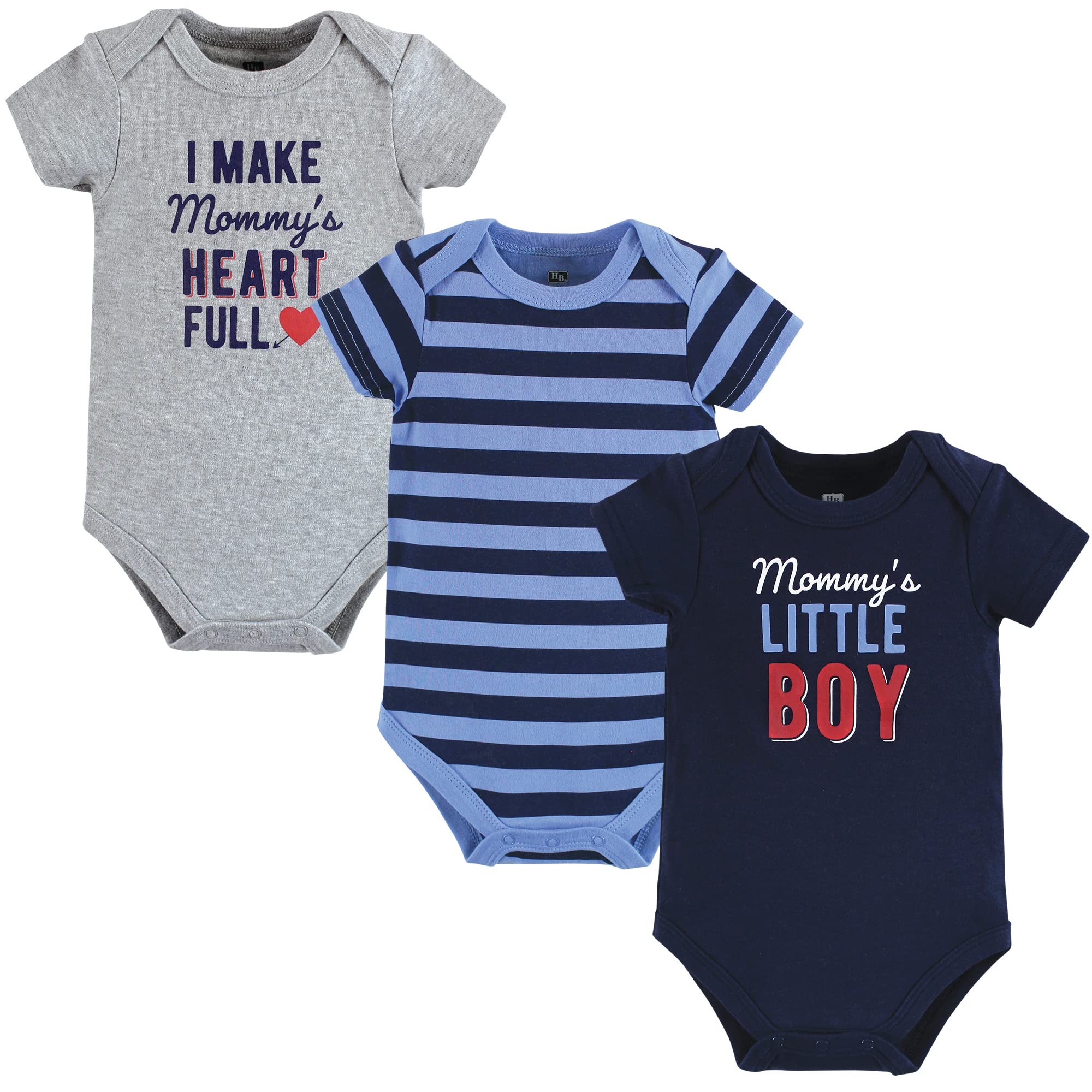 Hudson Baby Unisex Cotton Bodysuits - Soft & Comfortable for Newborns