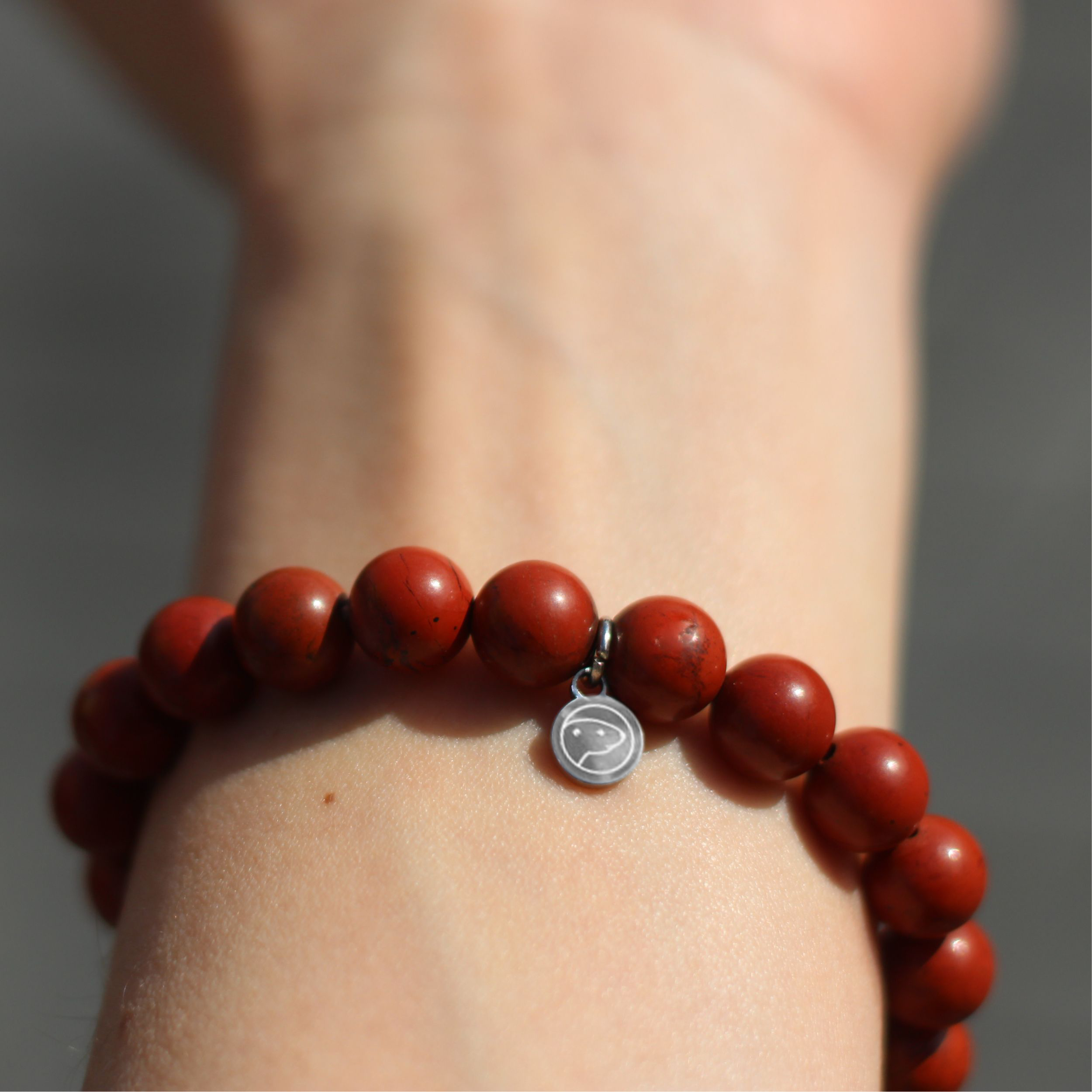 Red Jasper Bracelet for Women - Natural Stone Healing Crystal Jewelry for Stress Relief & Positive Energy - Perfect for Meditation, Yoga & Spiritual Gifts
