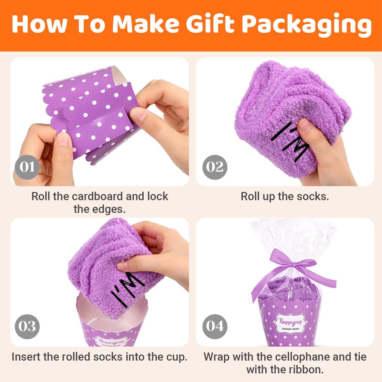 HappyPop Birthday Gifts for Women Age 30-40 - Funny & Comfortable Socks for Middle Aged Women | Perfect Gift for Mom, Wife, Sister | Great for Parties, Relaxing at Home & Special Occasions
