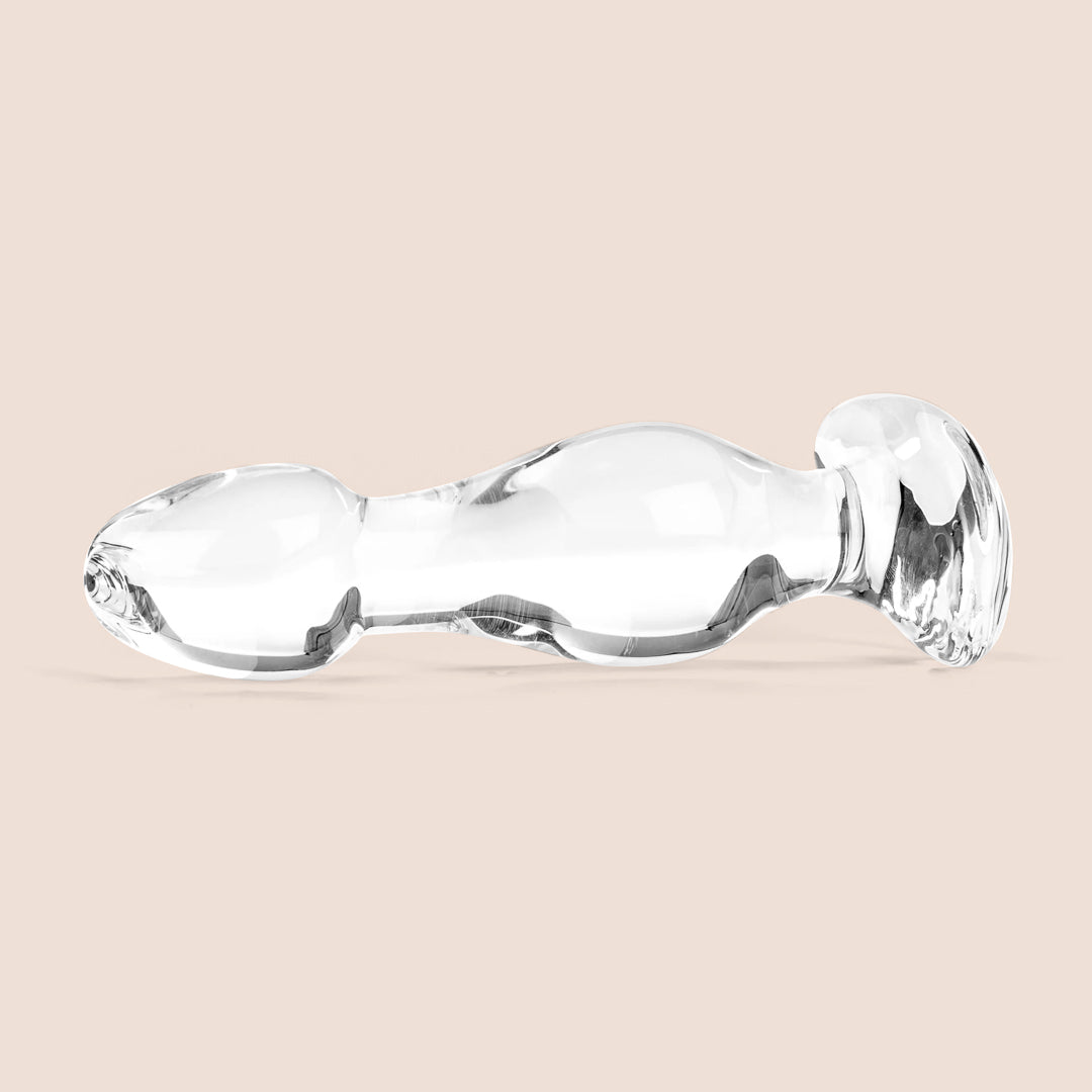 Icicles No. 72 Glass Plug - Premium Handmade Glass Jewelry for Body Piercing & Stretching - Perfect for Ear Gauges, Septum, and Lip Rings - Ideal for Alternative Fashion & Punk Style Accessories