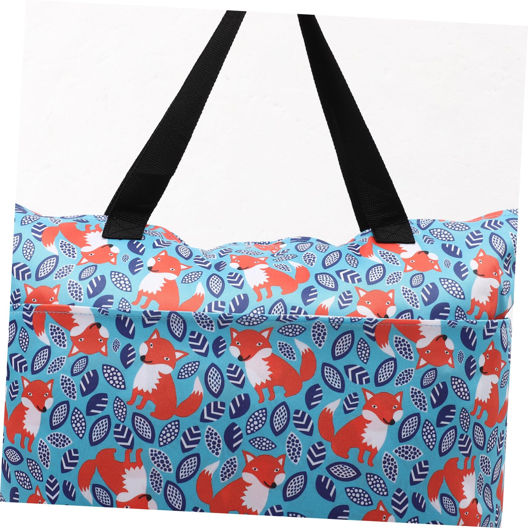 VICASKY 4-Pack Waterproof Wet Diaper Bags - Reusable Cloth Diaper Organizer Pouch with Zipper for Baby Essentials (Blue) - Perfect for Daycare, Travel & On-the-Go Parents
