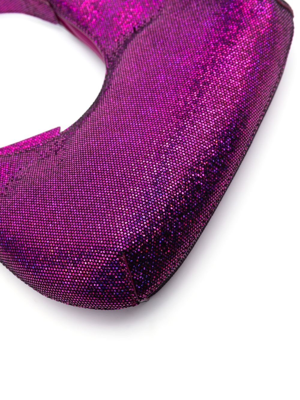 BY FAR PRE Bags for Women - Fuchsia Crossbody Bag, Luxury Vegan Leather Handbag for Everyday Use, Work, and Travel