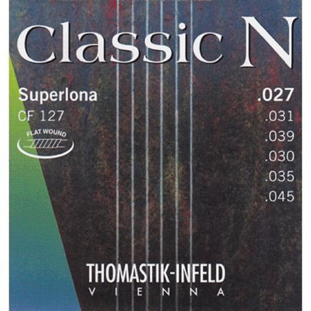 Thomastik-Infeld CF128 Classical Guitar Strings - Nylon 6 String Set for Classical & Flamenco Guitarists | Perfect for Performances, Practice & Recording Sessions