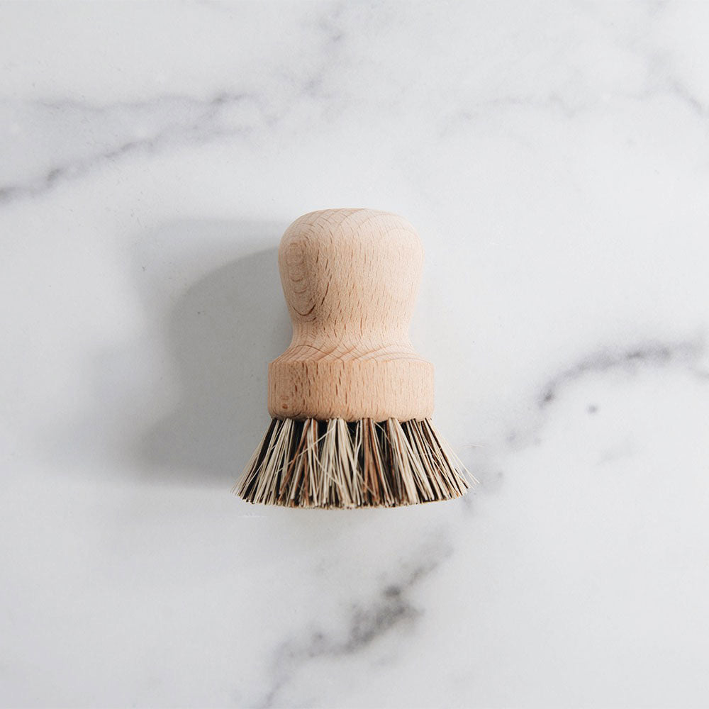 Eco-Friendly Wooden Dish Brush - Natural Bamboo Handle & Bristles for Effective Cleaning | Perfect for Kitchen, Camping & Sustainable Living