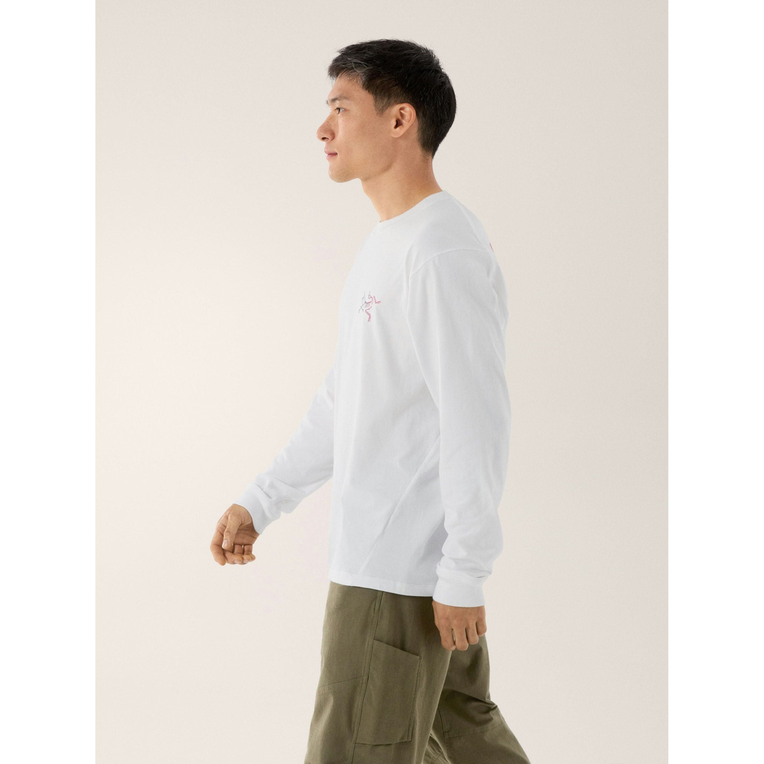 Arc'teryx Men's Kragg Cotton Long Sleeve Heatmap Shirt - Lightweight Hiking & Outdoor Adventure Top