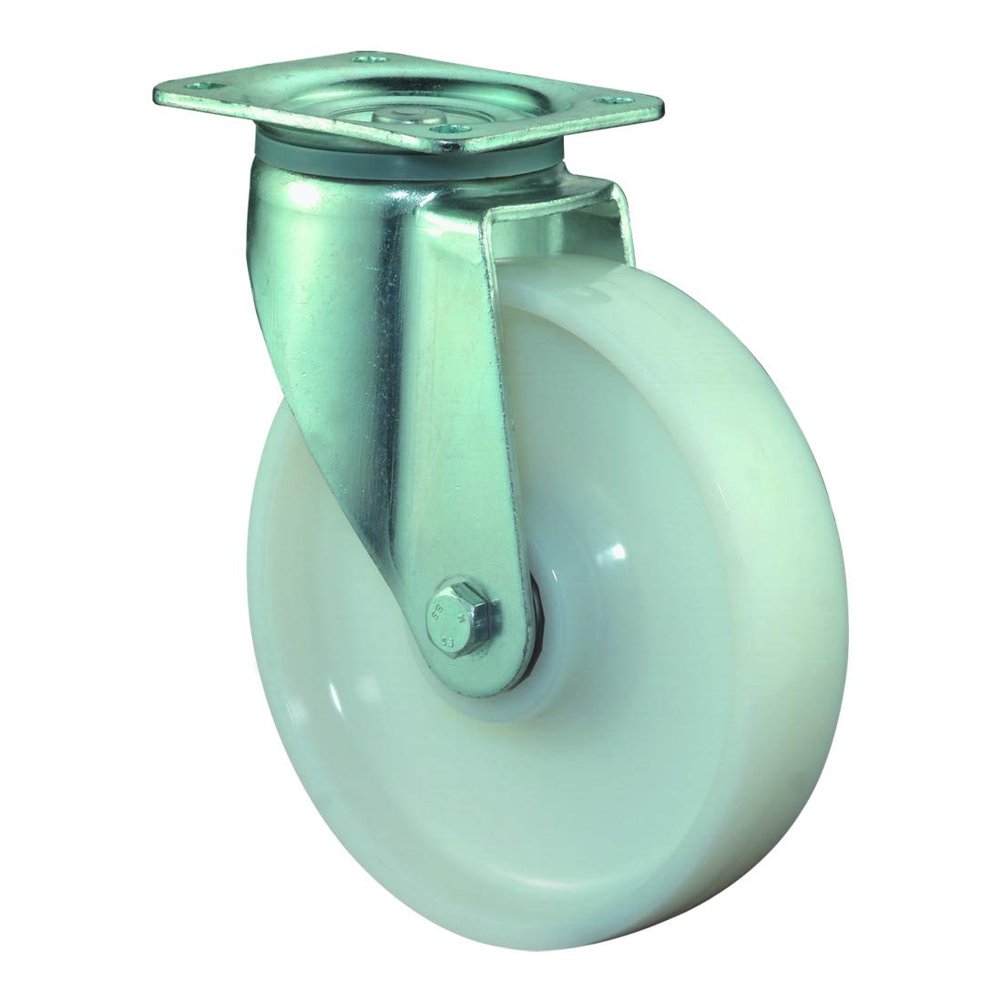 Heavy Duty Plastic Caster Wheels with Swivel & Brake - 3000275729 for Industrial Equipment, Furniture, and Shopping Carts