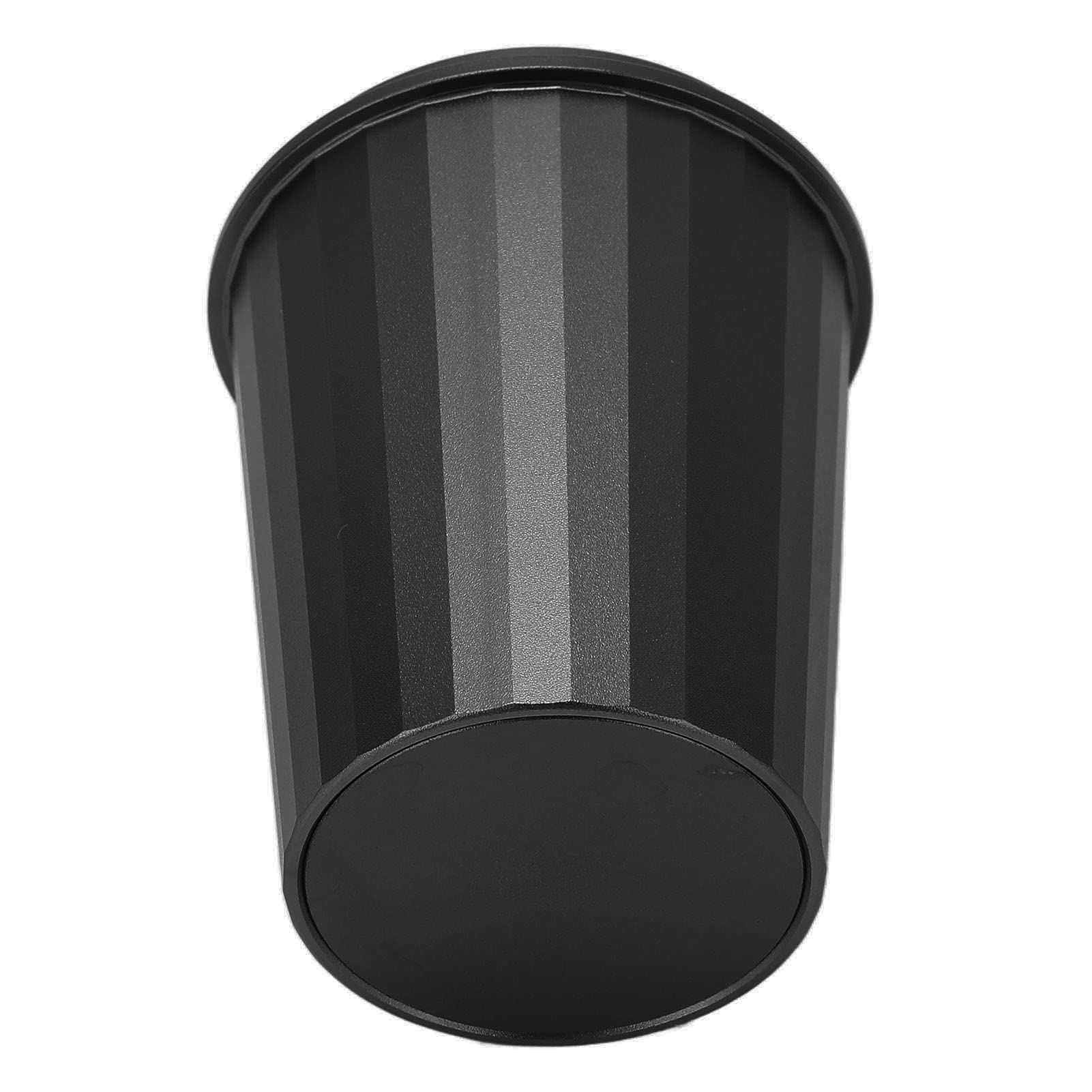 58mm Coffee Dosing Cup - Anti-Stick Multipurpose Feeder for Coffee Machines (Black) - Perfect for Baristas & Home Brewing