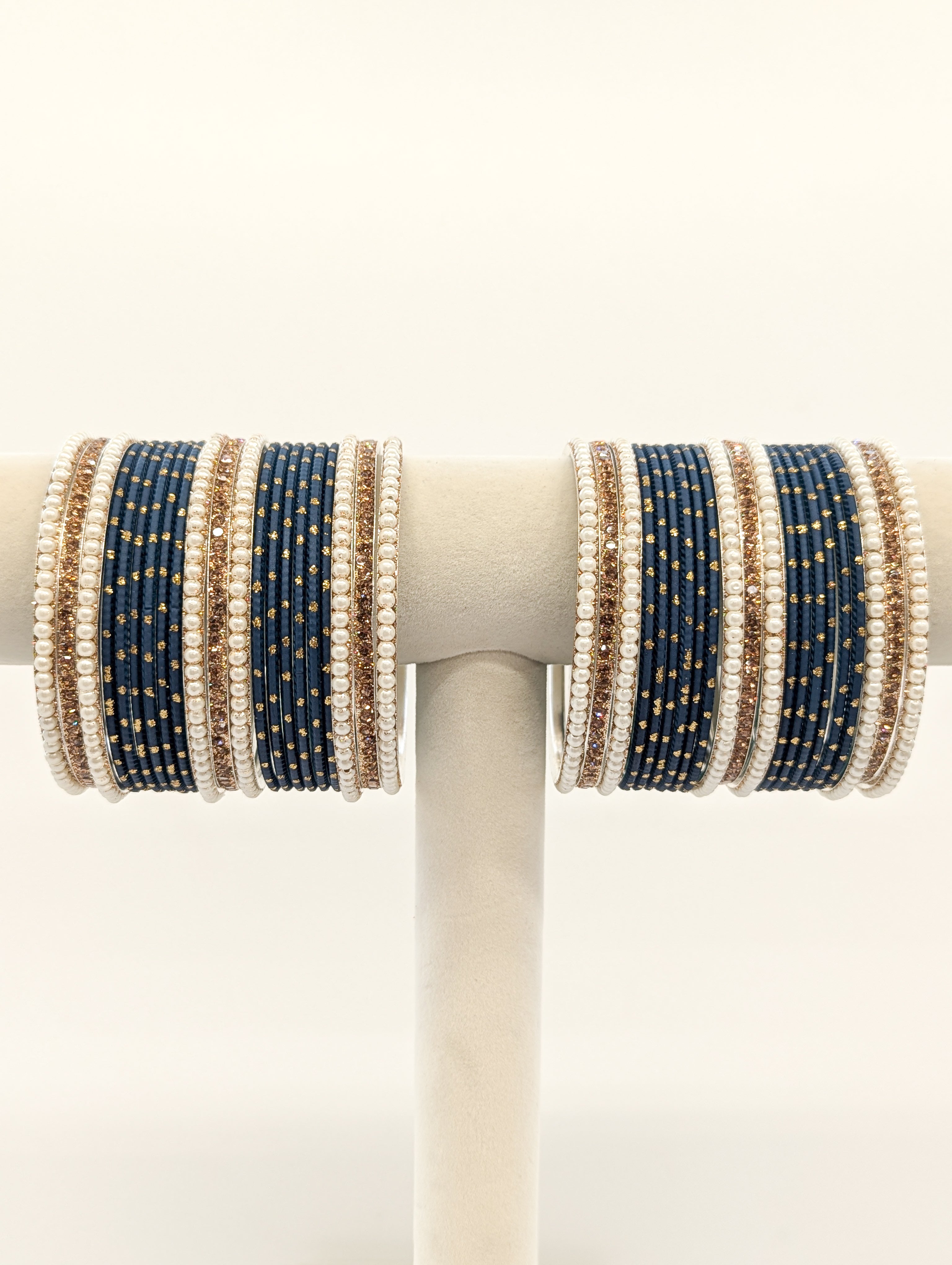 Meena Stones Bangles - 2 Hand Set | Traditional Indian Jewelry for Women | Perfect for Weddings, Festivals & Special Occasions