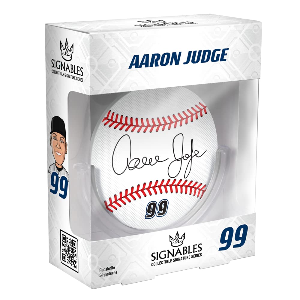 Signables 4-Inch Baseball Collectible - Perfect MLB Team Gifts for Fans & Players - Great for Display Cases, Man Caves, and Sports Memorabilia Collections
