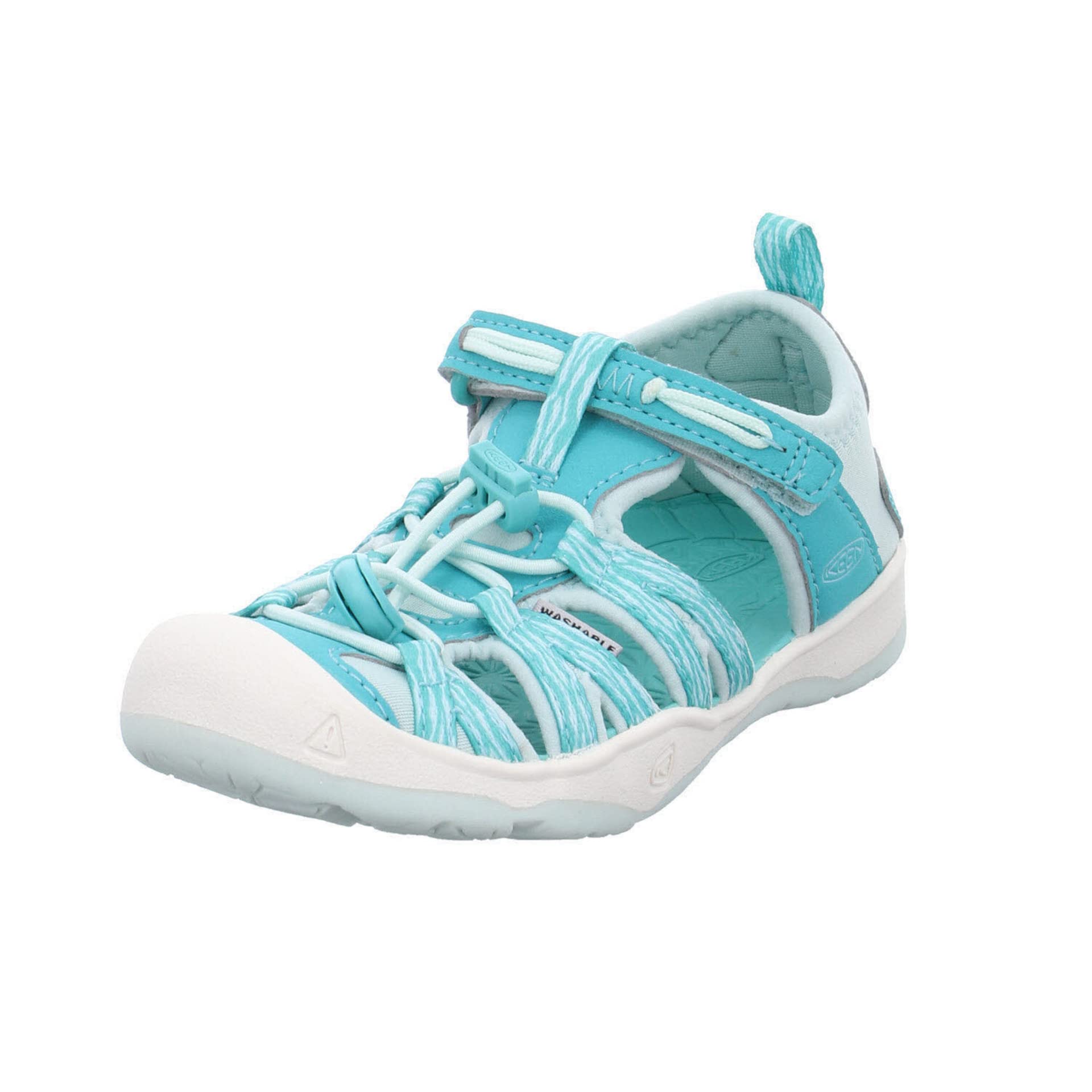 KEEN Kids Moxie Closed Toe Casual Sandals - Breathable Water-Friendly Shoes for Girls, Outdoor Play, Beach & Summer Adventures