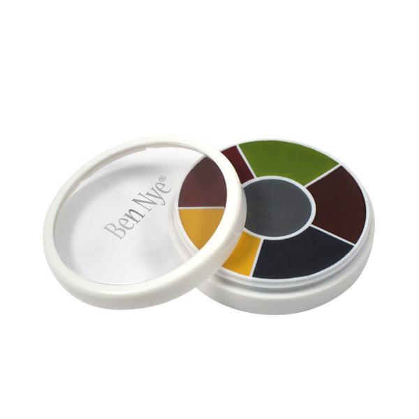Ben Nye Professional FX Wheel - Special Effects Makeup Kit for Halloween, Cosplay & Theater | Professional Grade Cream Makeup Palette for SFX Artists