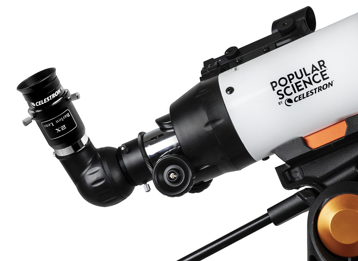 Celestron AstroMaster 80AZS Telescope with Smartphone Adapter & Bluetooth Remote - Best Astronomy Telescope for Stargazing, Moon Observation & Astrophotography (Perfect for Beginners & Hobbyists)