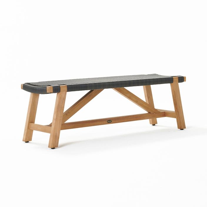 Devon Jackson Outdoor Bench Seat - Weather-Resistant Grey Patio Furniture for Garden, Porch & Backyard (1400 Series) - Perfect for Relaxing, Entertaining & Outdoor Decor